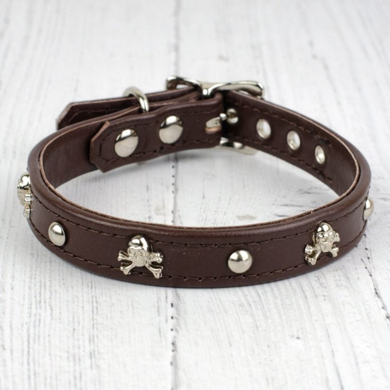 Personalised Leather Dog Collars Uk